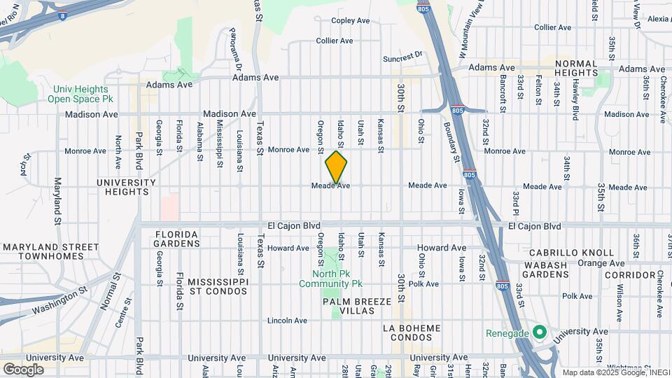 2739-2745 Meade Ave Map and Location Details