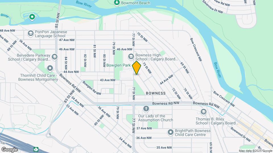 4523 75 St NW Map and Location Details