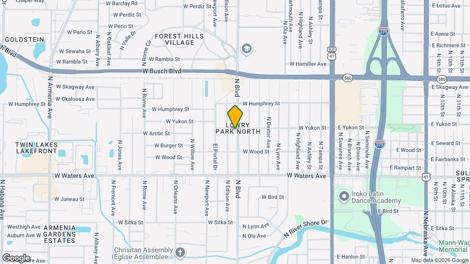 8522 N Blvd Map and Location Details