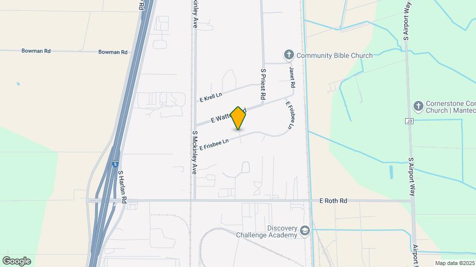 495 E Frisbee Rd Map and Location Details