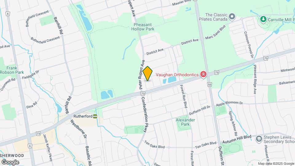 21 Spruce Pine Cres Map and Location Details