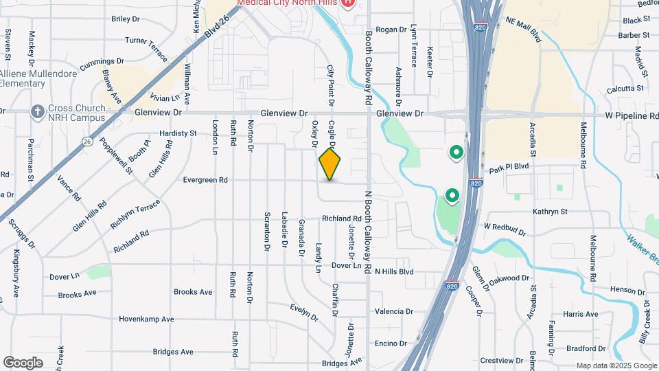 7512 Evergreen Rd Map and Location Details