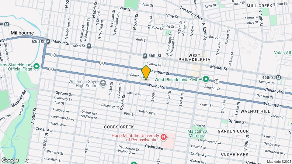 5533 Walnut St Mapa y Detalles de la Ubicación