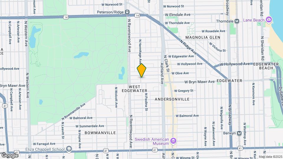 5609 N Hermitage Ave, Unit 1 Mapa y Detalles de la Ubicación
