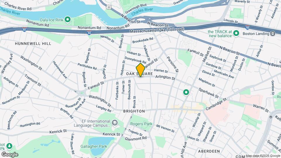 154 Arlington St, Unit 1 Map and Location Details
