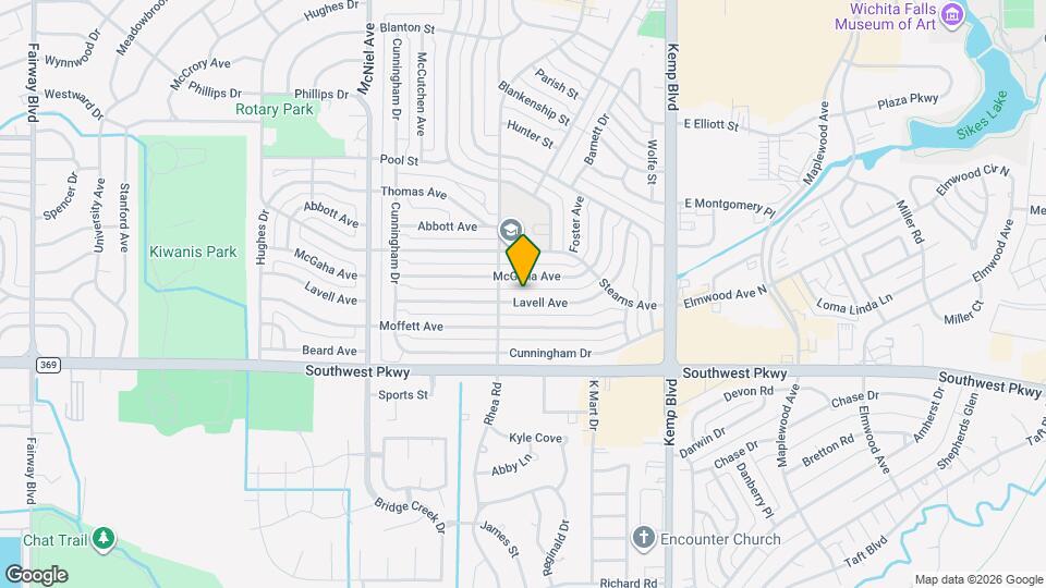 2954 Lavell Ave Map and Location Details