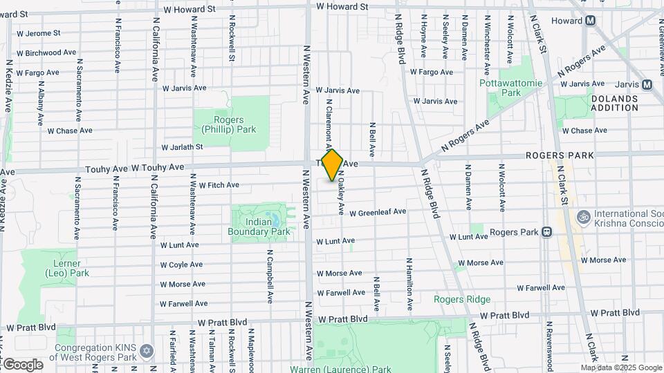 2316 W Estes Ave Map and Location Details
