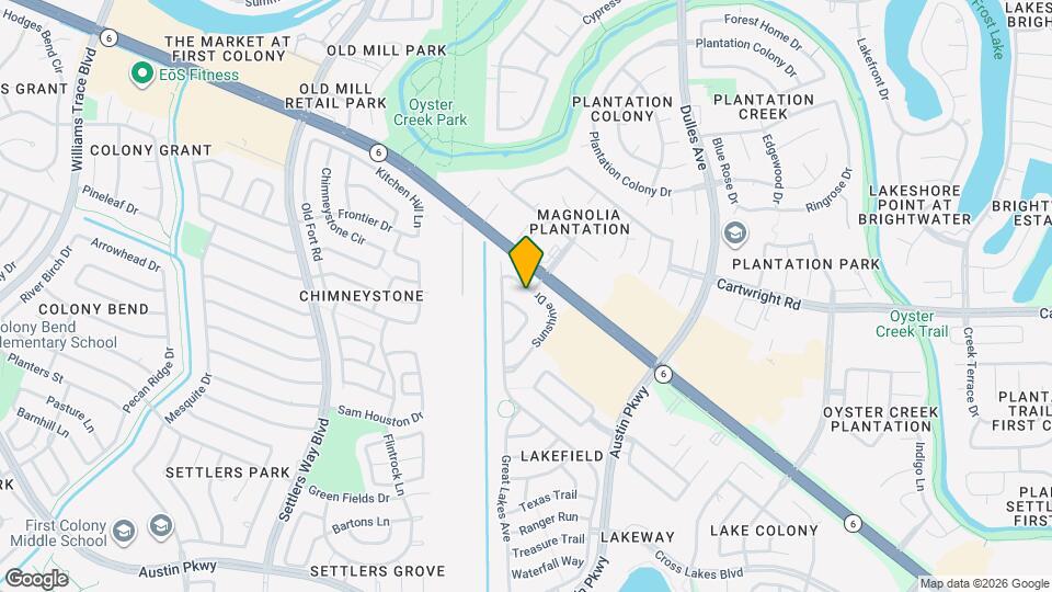 4819 Sunshine Dr Map and Location Details