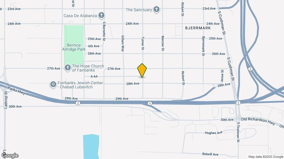 2706 Turner St, Unit 3 Map and Location Details