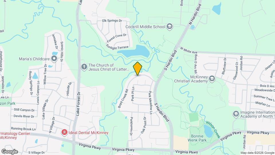 1017 Nob Hill Pl Map and Location Details