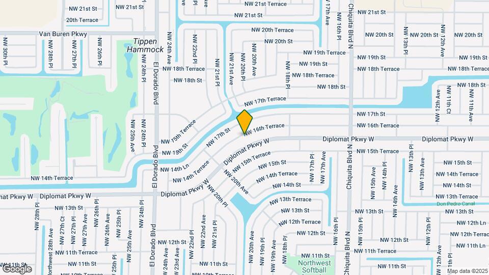 2012 NW 16th Terrace Map and Location Details