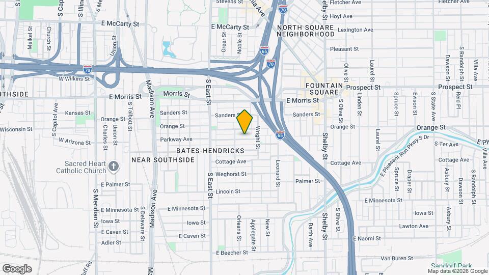 726 Parkway Ave Map and Location Details