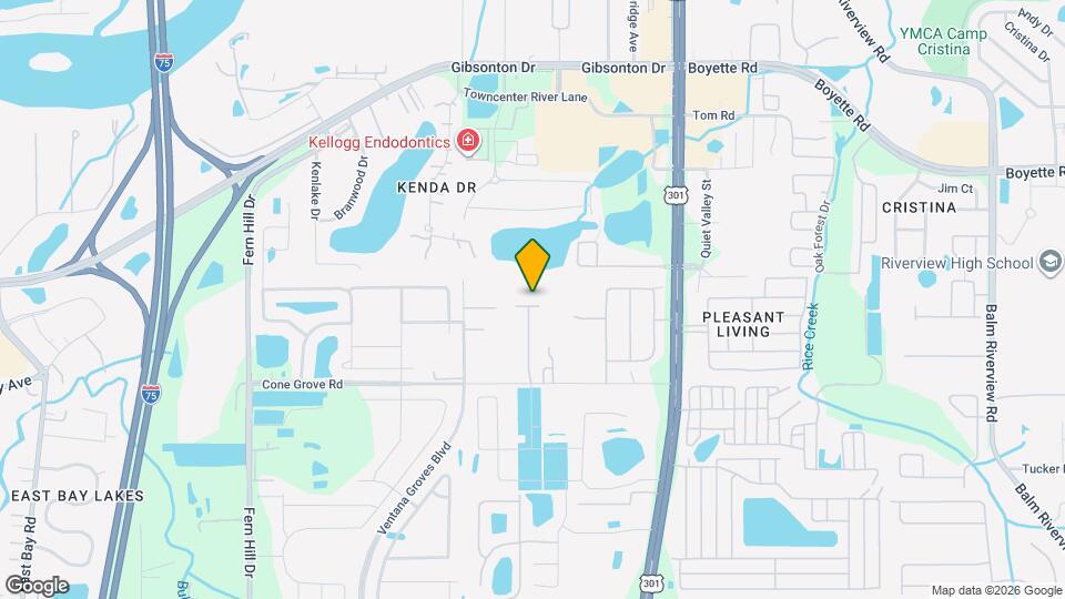 10402 Virginia Pine Ct Mapa y Detalles de la Ubicación