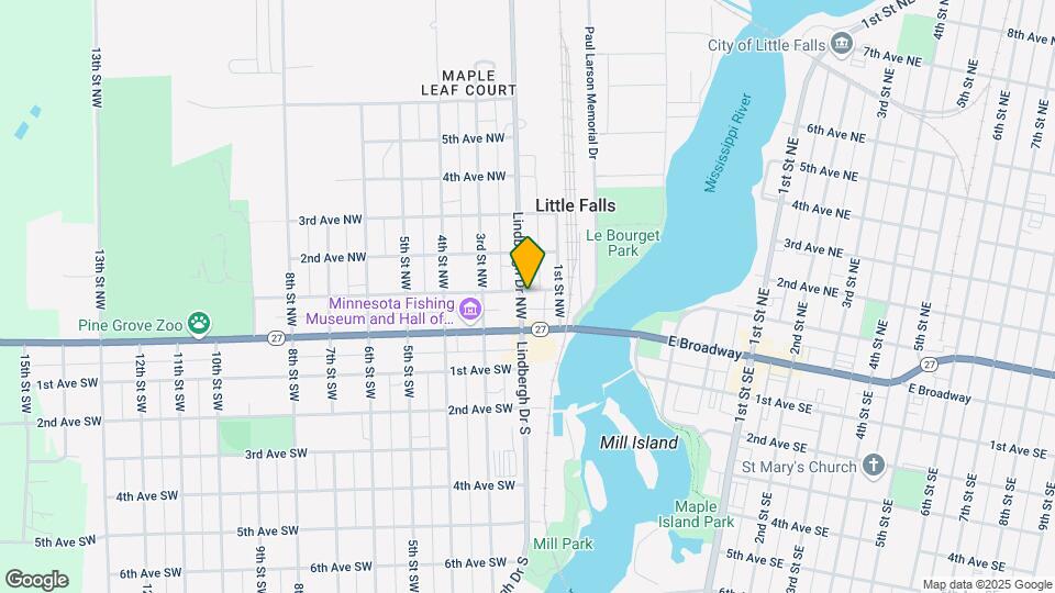 114 Lindbergh Dr NW Map and Location Details