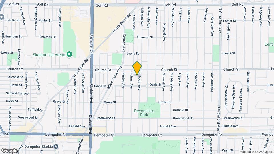9134 Kilbourn Ave Map and Location Details