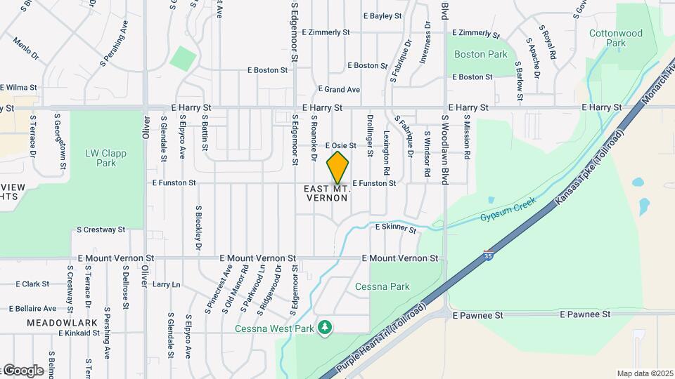 1808 S Faulders Ln Map and Location Details