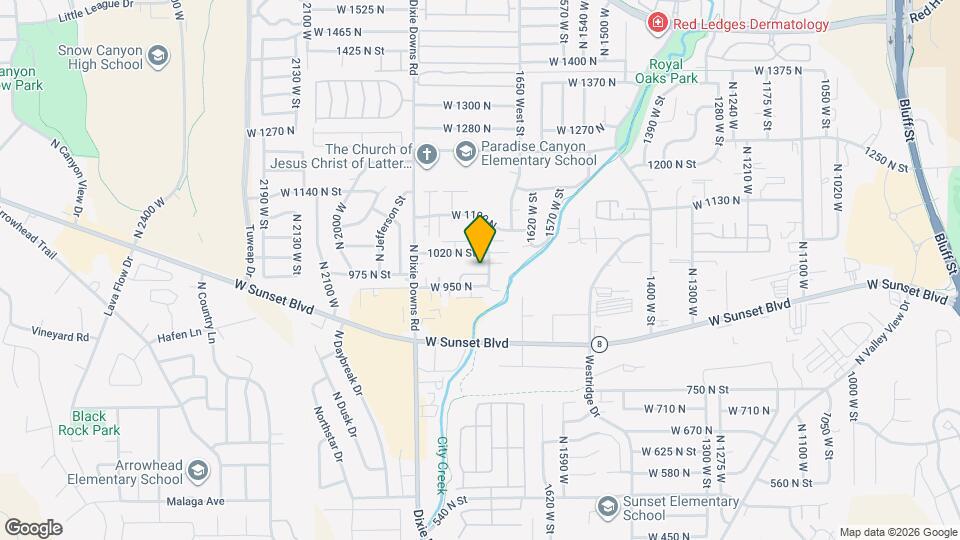Dixie Sun Manor Mapa y Detalles de la Ubicación