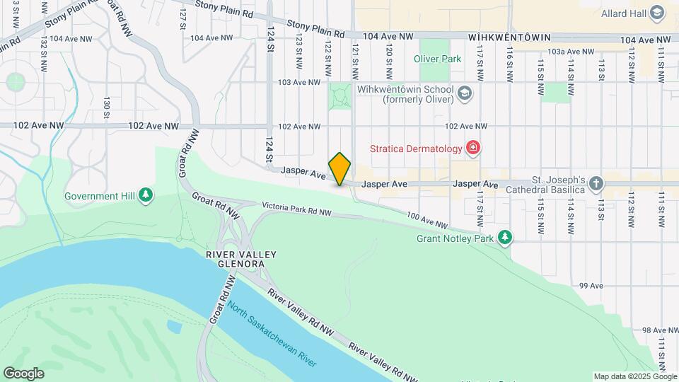 12141 Jasper Ave Map and Location Details