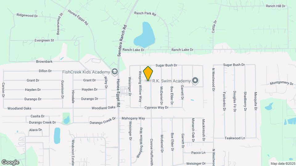 34219 Conroe Huffsmith Rd Map and Location Details