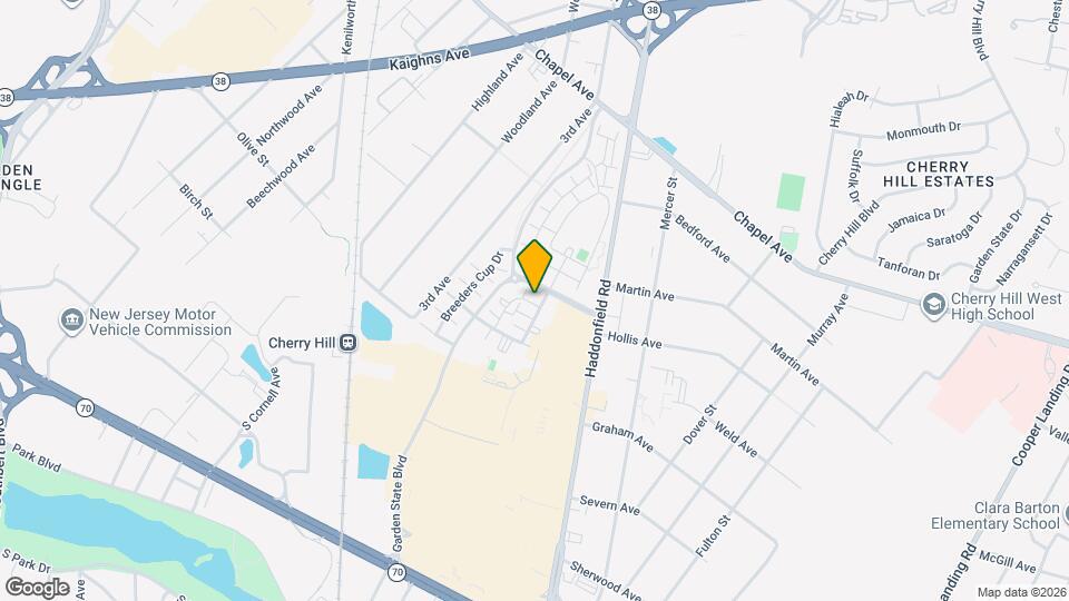 4536 Champions Run Map and Location Details