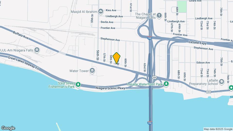 5826 Buffalo Ave Map and Location Details