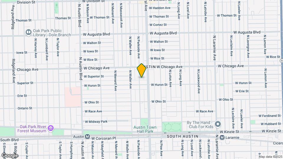 717 N Parkside Ave Map and Location Details