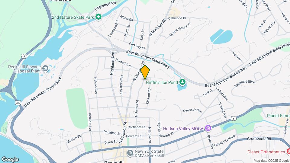 7 N James St Map and Location Details