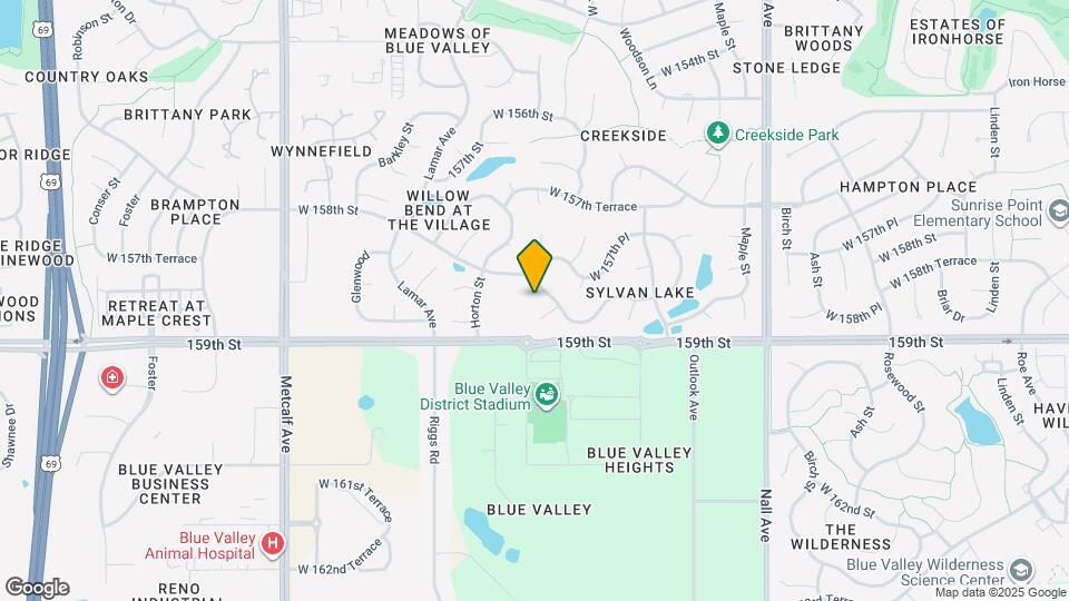 6105 W 158th St Map and Location Details