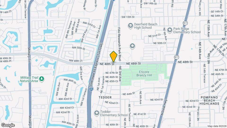 1 NE 48th St Mapa y Detalles de la Ubicación