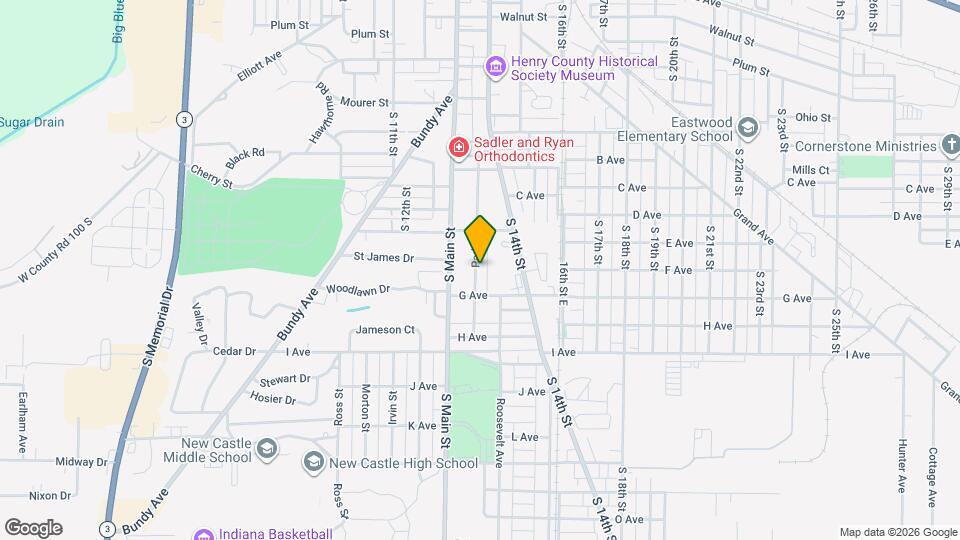 324 Park Ave Map and Location Details