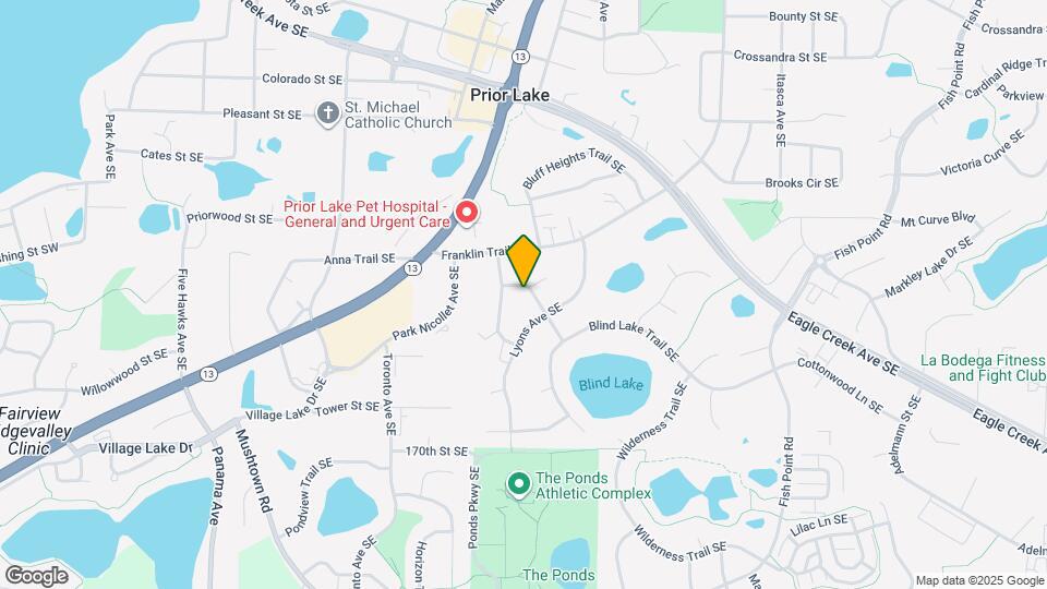 16684 Dublin Rd SE Map and Location Details