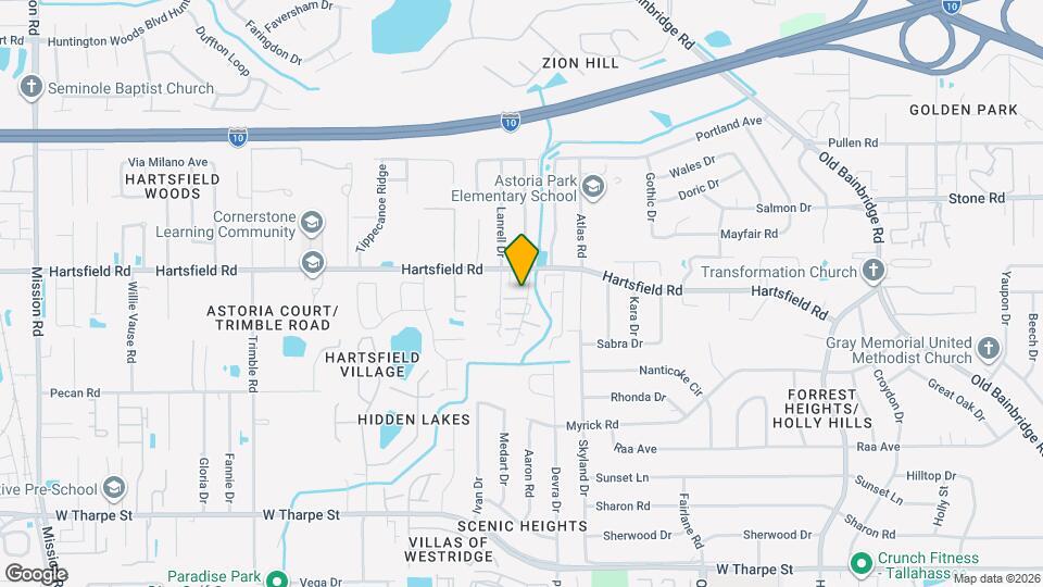 2360 Hartsfield Way Map and Location Details