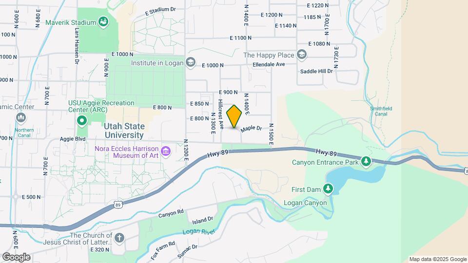 1374 Maple Dr Map and Location Details