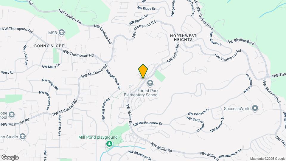 2670 NW Kennedy Ct Map and Location Details