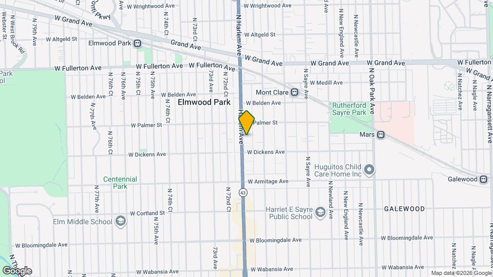 2139 N Harlem Ave, Unit 224 Mapa y Detalles de la Ubicación