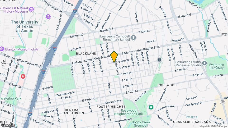 2209 E 18th St Map and Location Details