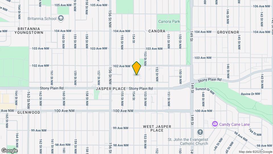 10111 154 St NW Map and Location Details