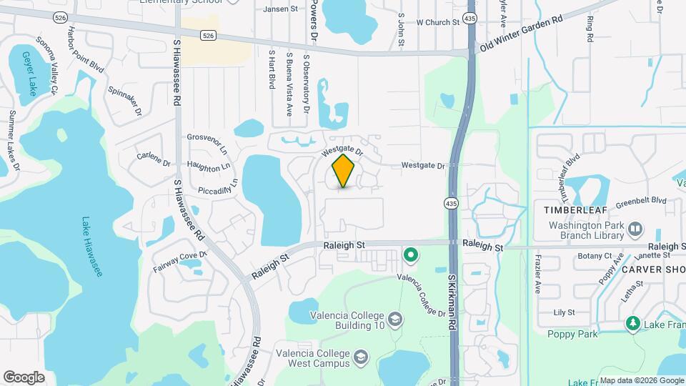 6148 Westgate Dr Map and Location Details