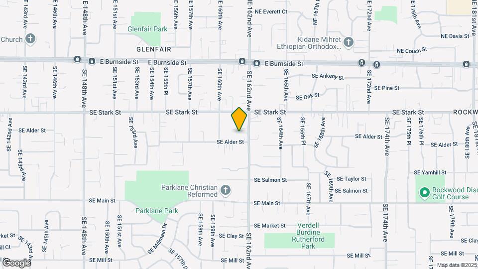 16117 SE Alder St Map and Location Details