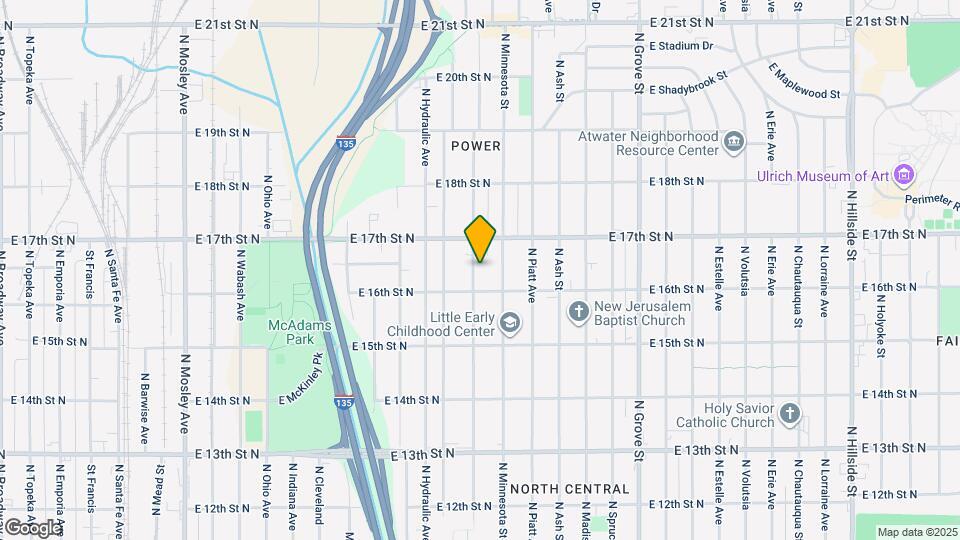 1720 N Minneapolis Ave Map and Location Details