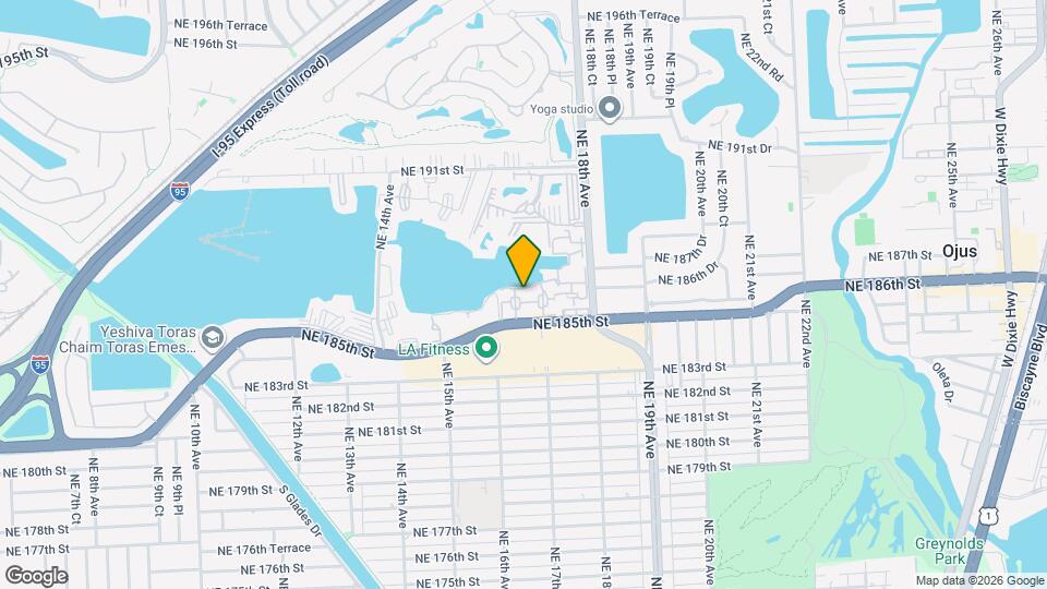 1631 NE Miami Gardens Dr Mapa y Detalles de la Ubicación