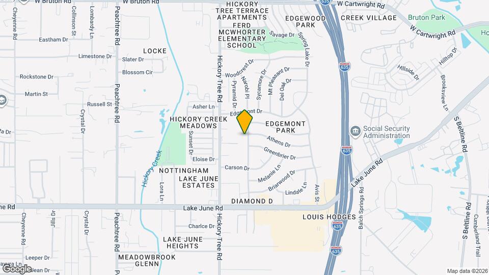 2301 Narobi Pl Map and Location Details