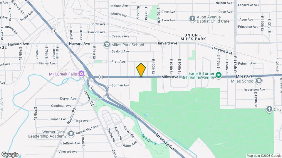 9804 Miles Ave Mapa y Detalles de la Ubicación