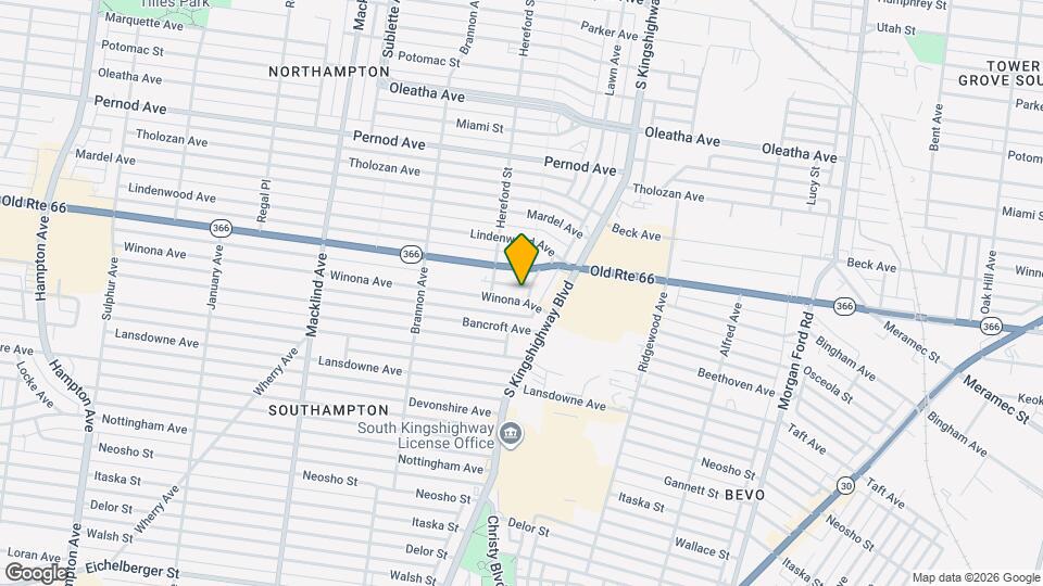 4240 Lawn Ave, Unit 4240A Mapa y Detalles de la Ubicación