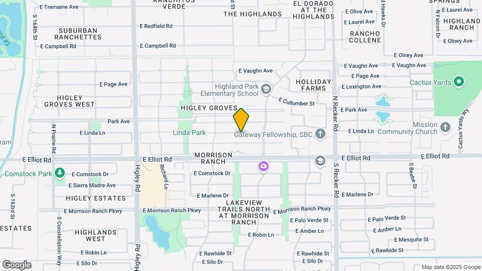 3623 E Linda Ln Map and Location Details