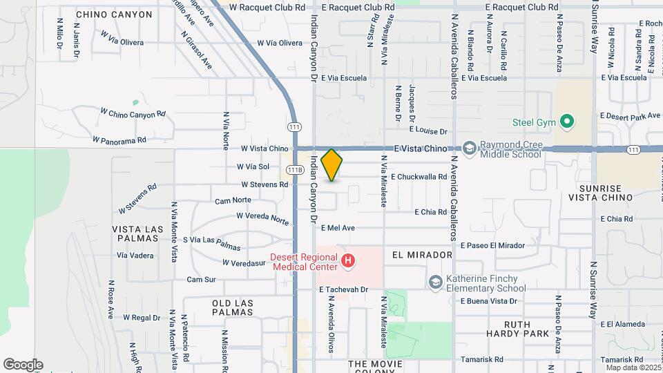 314 E Stevens Rd Map and Location Details