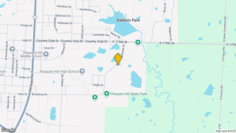 308 Golfview Dr Map and Location Details