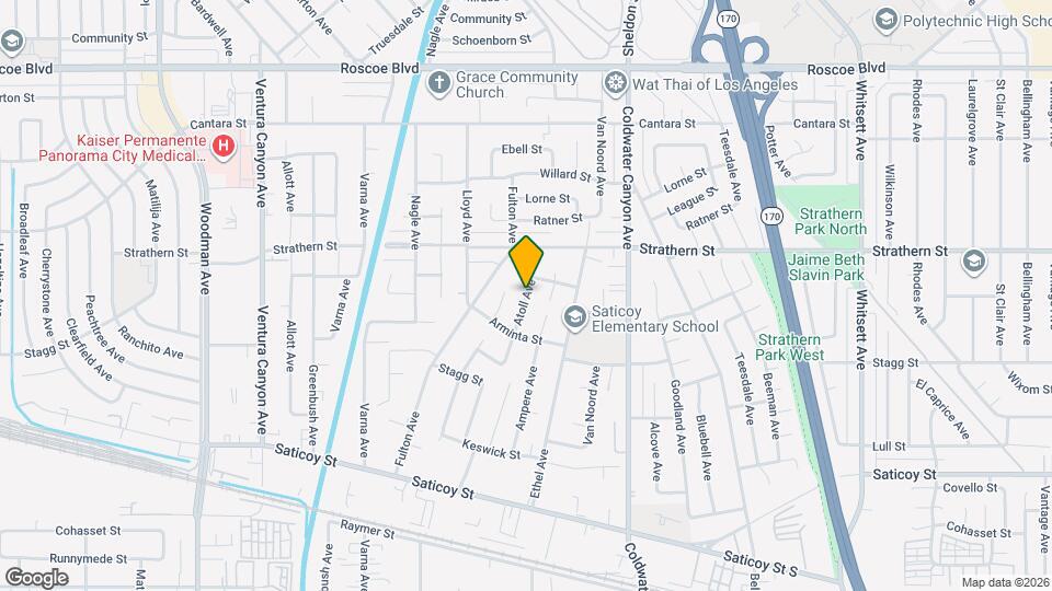 7949 Atoll Ave Mapa y Detalles de la Ubicación