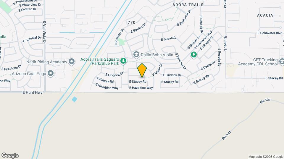 2220 E Stacey Rd Map and Location Details