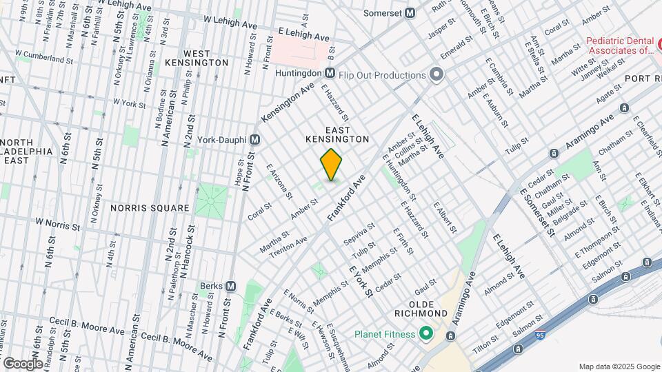 2454 Amber St Map and Location Details